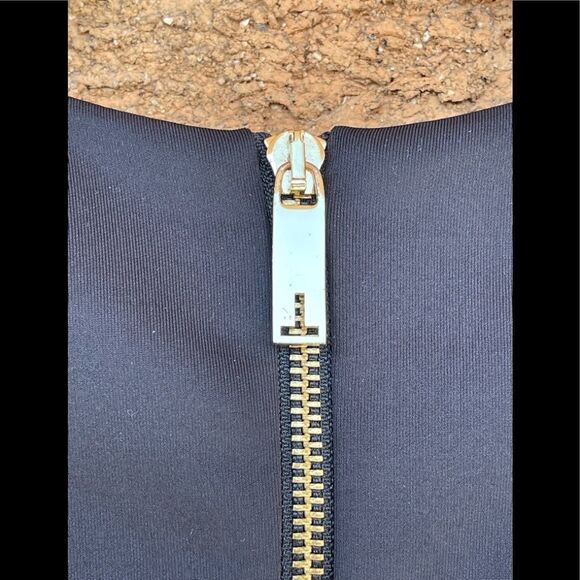 Ted Baker Black Tailored Stretch Shift Dress 2 - Picture 5 of 12